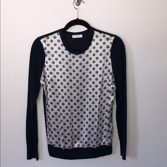 Silk and Wool Equipment Sweater - Picture 1 of 7